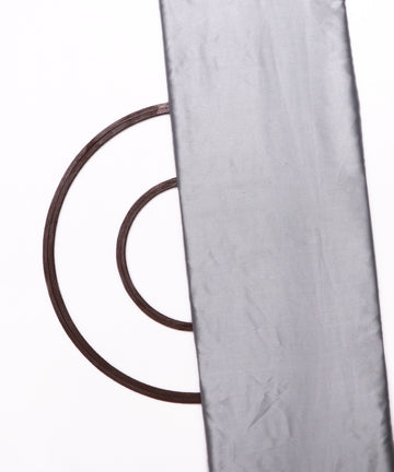 Light Grey Colour Plain Satin Fabric